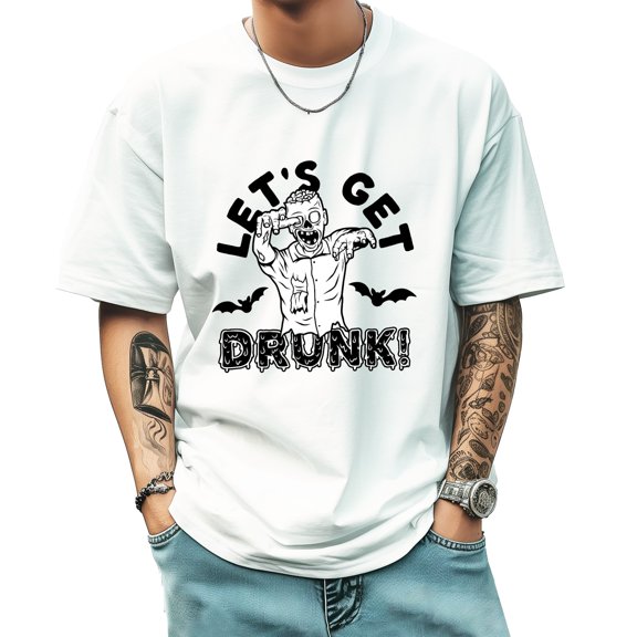 Graphic Tees for Men Summer New Print Casual Tee Fashion Trend Sports Shirt Select