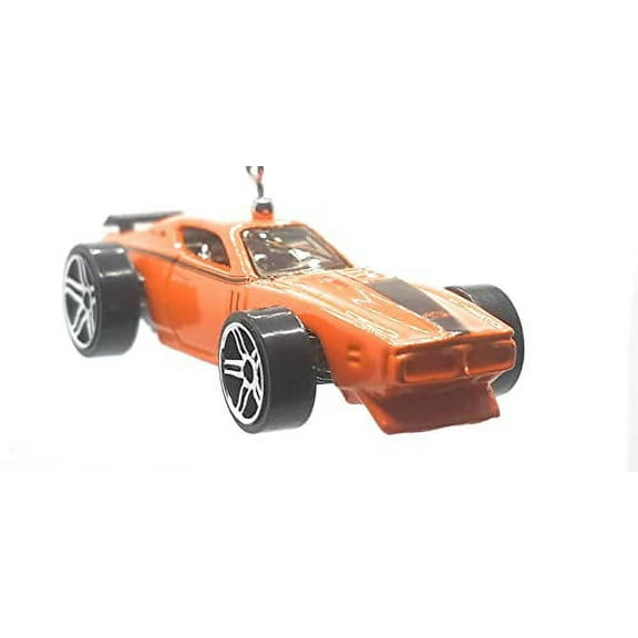 Christmas Ornament for 1971 Dodge Charger Skinny Orange