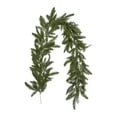 thumbnail image 2 of Fwttom Artificial Flowers Garland, 71 Inch Christmas Pines Needle Wreath Green Artificial Plants for Home Garden Outdoor Arch Floral Tabletop Porch Decor, Green Cedar Christmas Wreath, 2 of 7
