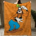 thumbnail image 3 of Goofy Cozy Flannel Blanket for Couch Lightweight Warm Throw Goofy  Blankets, 3 of 4