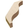 thumbnail image 6 of Ekena Millwork 3"W x 16"D x 16"H Funston Rough Cedar Woodgrain TimberThane Knee Brace, Primed, 6 of 6