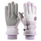 thumbnail image 2 of Fiudx Artículos en oferta con ofertas flash Guantes de esquí de invierno para hombre y mujer, para ciclismo, para exteriores, resistentes al viento y de forro polar, gruesos, cálidos, impermeables, a, 2 of 5