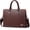 Brown(l), variant on ]Business Bag Leather Briefcase  Laptop Business Bag for Men