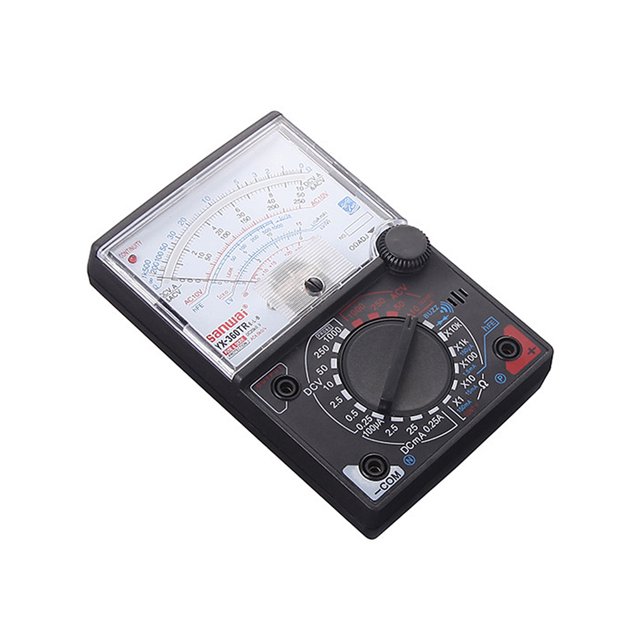 Eigraketly Multímetro analógico, portátil, profesional, preciso, perilla de repuesto, Control, electricista, voltímetro, medidor de corriente Pantallas optoelectrónicas Eigraketly TO011847-01B