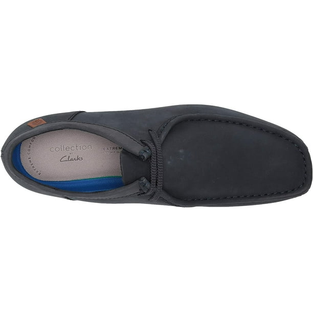 Clarks Mens Shacre II Run Moccasin Navy Nubuck 8.5 M Walmart