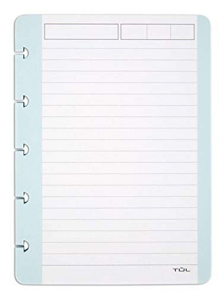 TUL Discbound Refill Pages 8 12 x 11 Narrow Ruled Letter Size 50