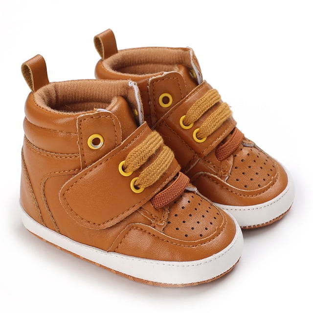NOKIO Toddler Kids High Top Sports Shoes Flat Bottom Breathable Lightweight Solid Color Spring Summer Unisex Non Slip Comfortable