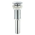 thumbnail image 2 of KRAUS Ramus Single Hole Single-Handle Vessel Bathroom Faucet with Matching Pop-Up Drain in Chrome, 2 of 2