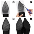 thumbnail image 3 of Sole Protector Stickers for High Heel Shoes Self Adhesive Sole Cover Clear Sole Guard Anti Slip Bottoms for Women(Transparent, 60 x 4 Inch), 3 of 4