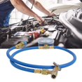 thumbnail image 3 of Soumake R134A/R12/R22 Refrigerant Recharge Hose Professional Air Conditioning Refrigerant Hose with Pressure Gauge for Car, 3 of 8