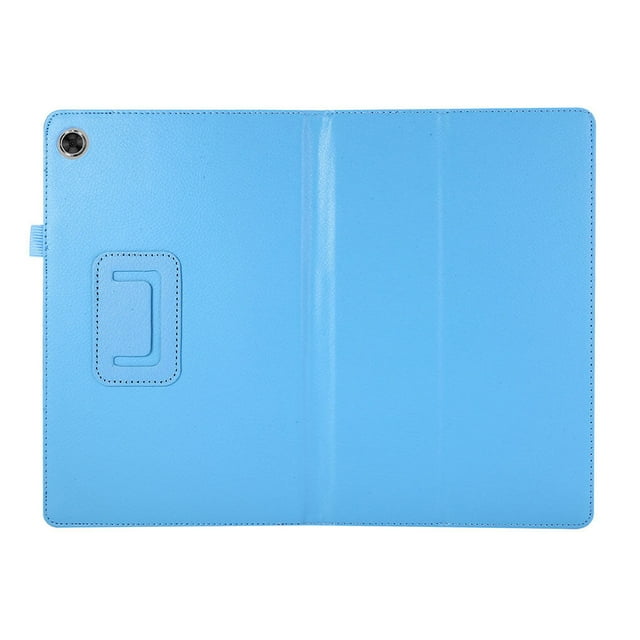 Tablet Case Leather Pad Holder Protective Shell Hands-free Holder Slim Protective Stand Guard Protector Replacement for Lenovo Tab M10 Plus X606F Blue