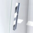 thumbnail image 3 of DreamLine Crest 58-60 in. W x 76 in. H Clear Glass Frameless Sliding Shower Door in Chrome, 3 of 6