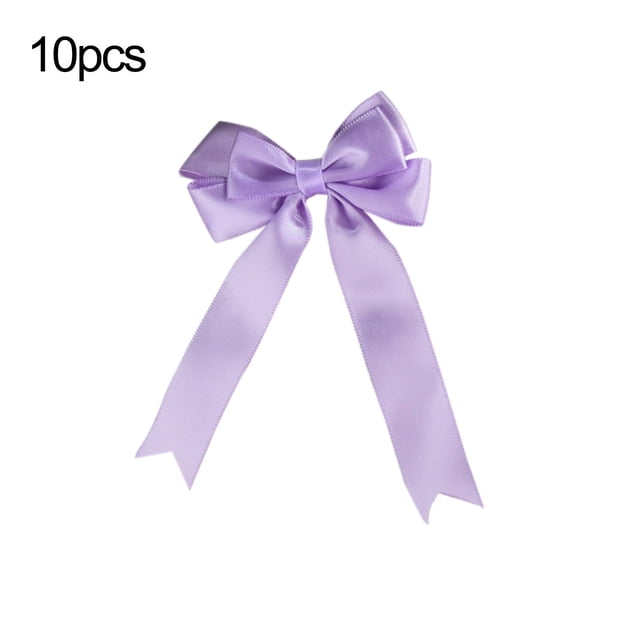 Christmas Bow Hand Made Ear Ribbon Lovely Ribbon Polyester Ribbon Bow Dovetail Bow Christmas Tree Decoration