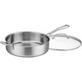 Cuisinart 5.5qt Durable Stainless Steel Saute Pan With Helper and Cover