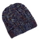 thumbnail image 3 of 1 pieza de gorro de lana, gorro de lana para tejer, gorro cálido, gorro de cola de caballo para mujer, niña, 3 of 5