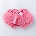 thumbnail image 3 of KAUOD Toddler Girls Shorts Tutu Dress Bow Tiered Elastic Skirts Baby Kids Short Formal Dance Short Pants Fancy Clothes, 3 of 3
