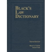 Black's Law Dictionary 10th Edition, Hardcover (Hardcover)