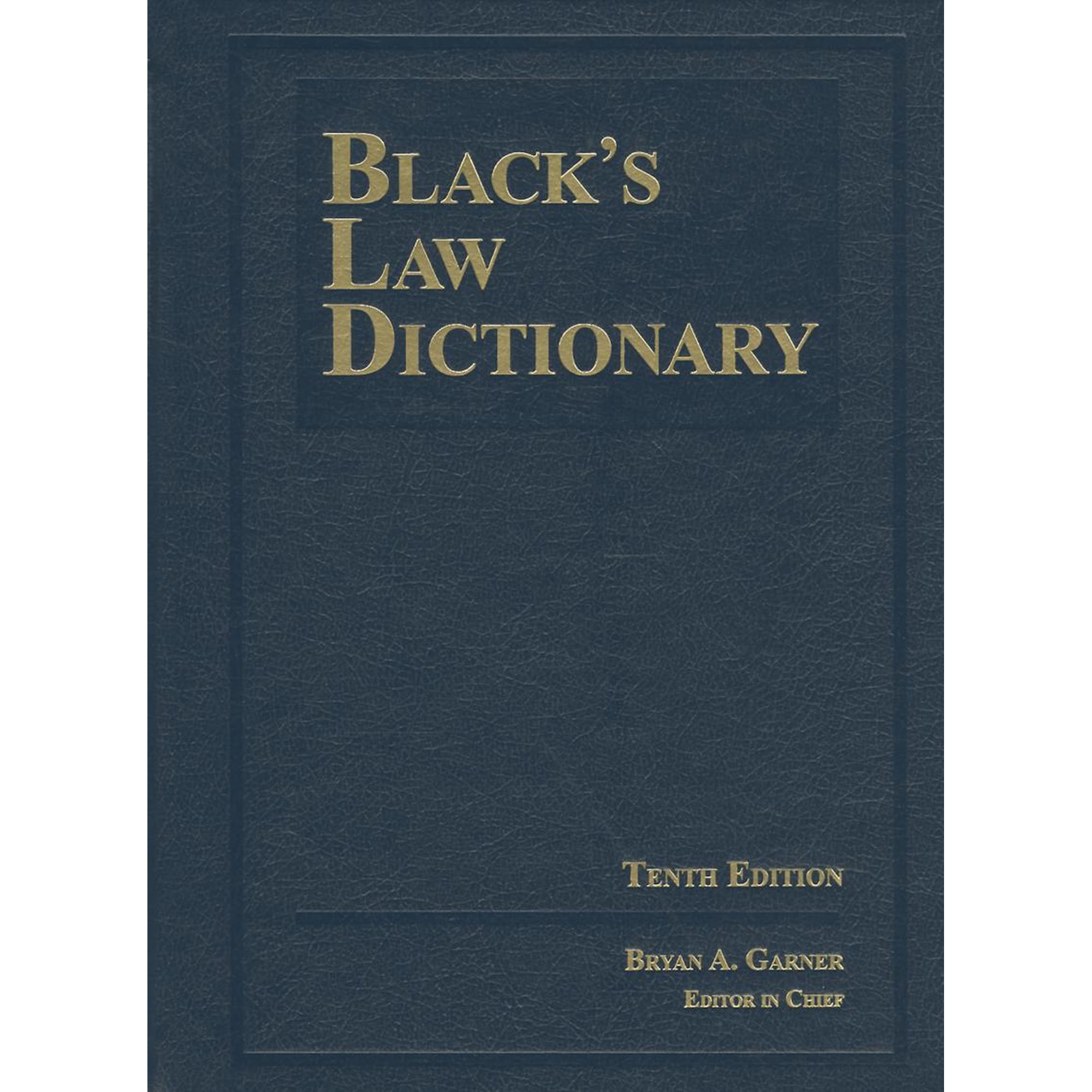 Black's Law Dictionary 10th Edition, Hardcover (Hardcover)