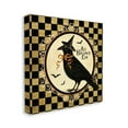 thumbnail image 3 of Stupell Industries All Hallow's Eve Halloween Crow Holiday Painting Gallery Wrapped Canvas Print Wall Art, 3 of 5