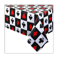 thumbnail image 4 of LOVEVER 3 Piece Tablecloth Disposable Poker Casino Party Football Baseball Rugby 54 Inch X 108, 4 of 6