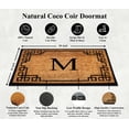 thumbnail image 3 of A1 Home Collections Natural Coir & Rubber Door Mat, Long-Lasting Entrance Doormats for Front Door, Thick & Non-Slip Durable Outdoor Entry Mat 30" x 48", 3 of 7