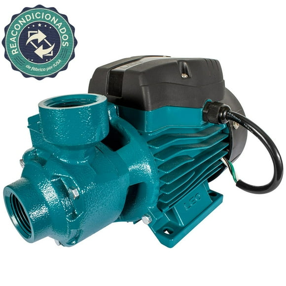 Bomba Periférica 1 HP, Reacondicionada, IUSA azul