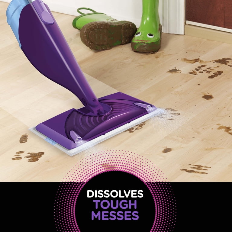 Swiffer, WetJet Mop, Floor Cleaner for Wood Laminate Tile, Fresh