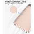 thumbnail image 4 of case for iPhone XR Case with Ring Holder Magnetic Kickstand Soft TPU Non-Slip Matte Back Cover Microfiber Lining Anti-Scratch Shockproof Full-Body Protective Case for iPhone XR(Pink), 4 of 6