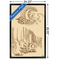 thumbnail image 6 of Pokemon - Sepia Scene Wall Poster, 22.375" x 34" Framed, 6 of 7