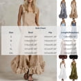 thumbnail image 3 of Edvintorg Jumpsuits for Women Dressy Sleeveless Ruffle Wide Leg Jumpsuits with Pockets Summer Casual Beach Travel Rompers Jumpers, 3 of 6