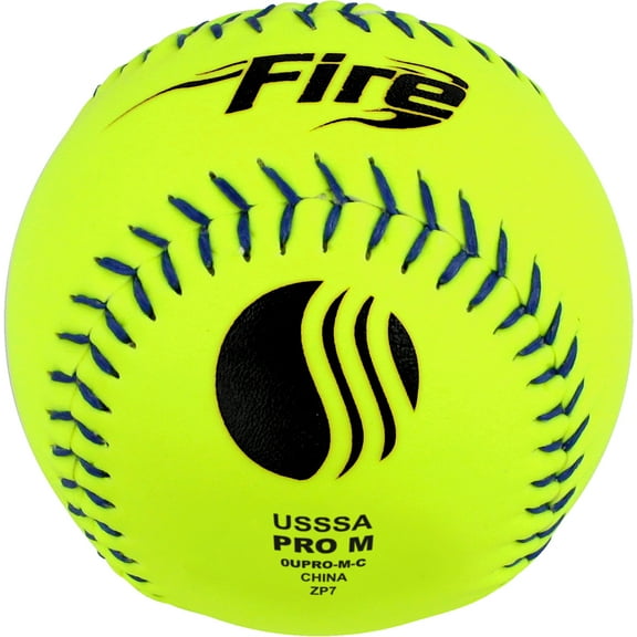 USSSA PRO M Slowpitch Softballs - 1 Dozen