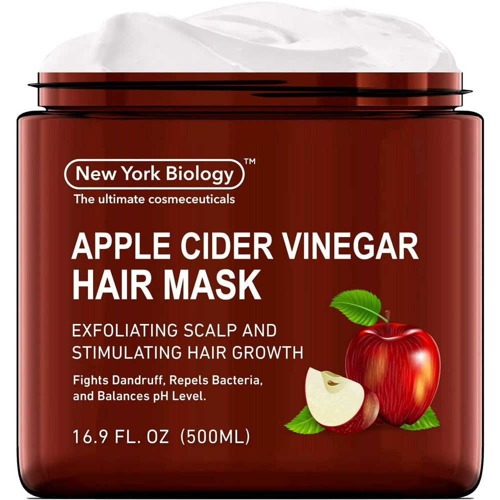 Apple Cider Vinegar Hair Mask for Dry Hair and Scalp Moisturizing and