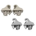 thumbnail image 1 of 2Pcs Sun Visor Hook Holder Clip MR779704 MR779705 For Mitsubishi Montero MK3 Pajero 2000-2006 Sunvisor Hanger Hook, 1 of 4