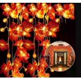 thumbnail image 2 of 4M 10LED Artificial Autumn Maple Leaves Garland Led Fairy Lights For Christmas Decoration Thanksgiving Party Decor Halloween, 2 of 5