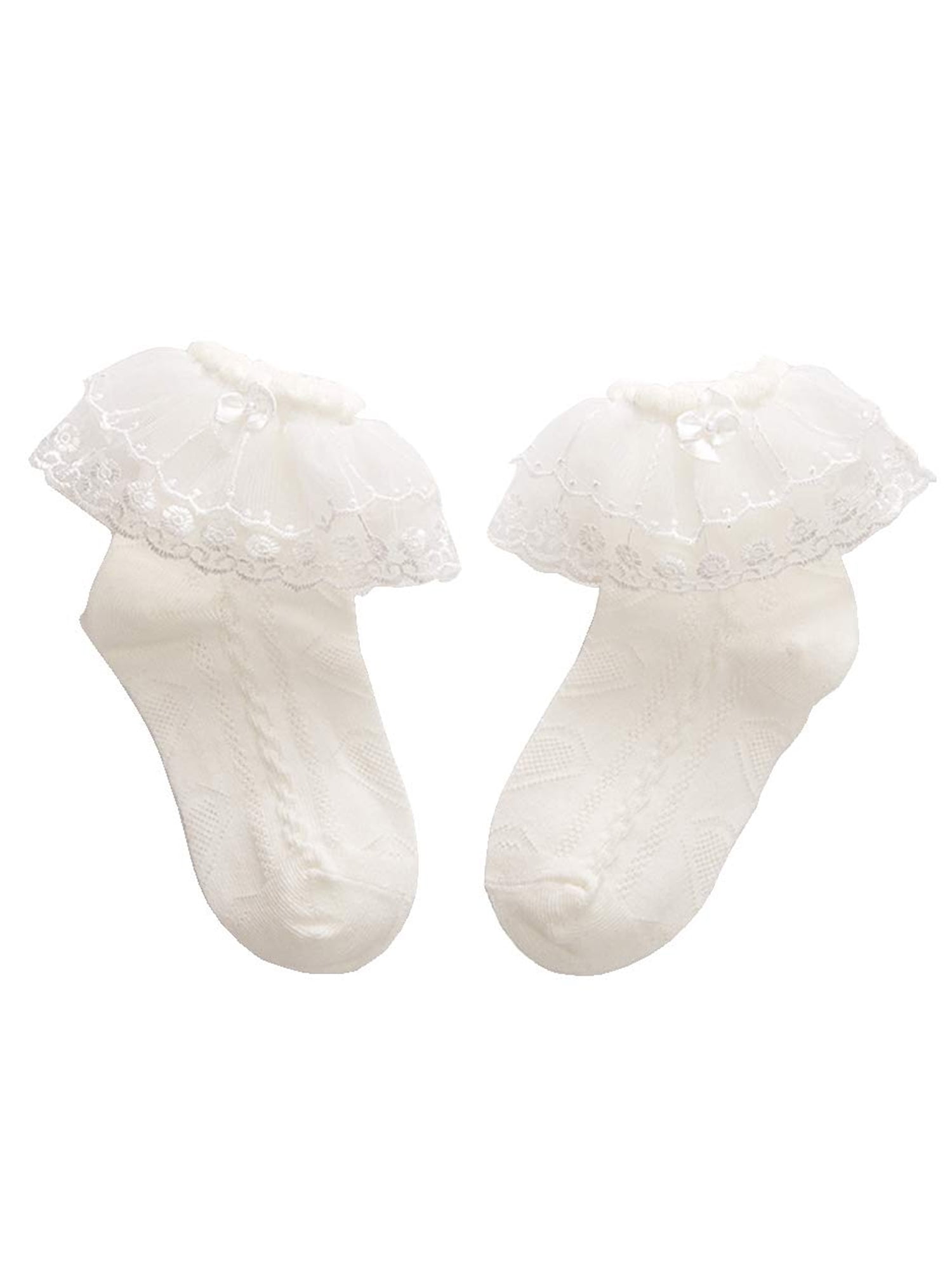 frilly girls socks