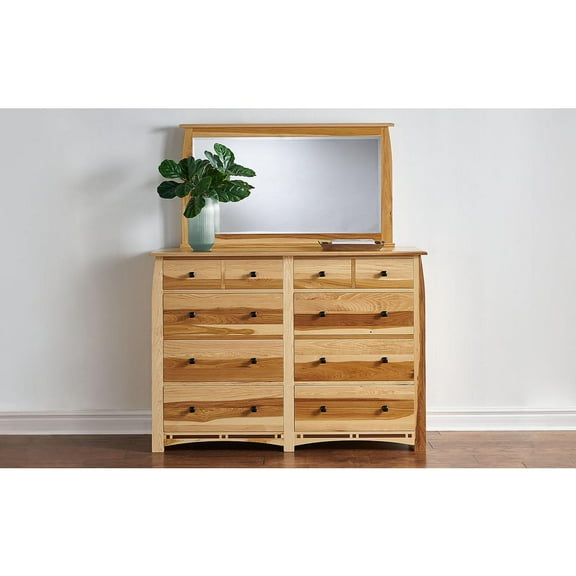 A-America Adamstown 8 Drawer Dresser in Natural