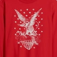 thumbnail image 2 of Instant Message - America Eagle Stars   - Men's Long Sleeve T-Shirt, 2 of 5