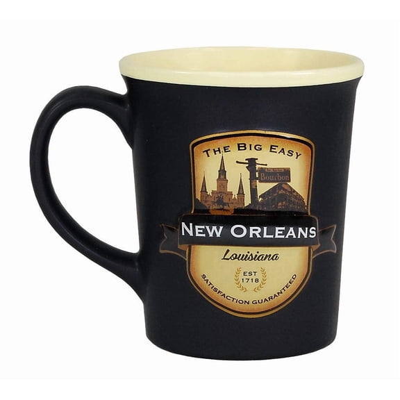 Americaware New Orleans 18oz. Emblem Coffee Mug