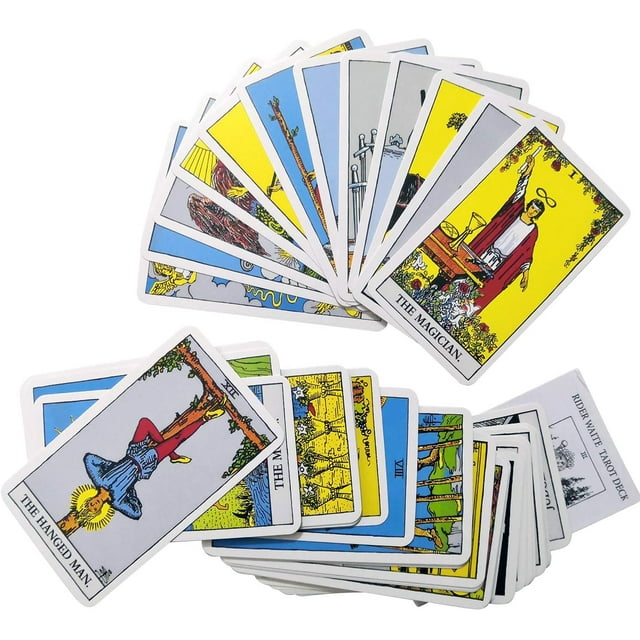 78 Tarot Cards Deck with Guidebook - The Rider Tarot Deck,Full Version Commemorative Edition