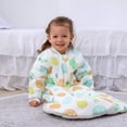 thumbnail image 3 of Saco de dormir infantil de invierno con cremallera bidireccional Saco de dormir para niños Saco de dormir de algodón orgánico con saco de dormir de manga extraíble Zhivalor 2034402-2, 3 of 4