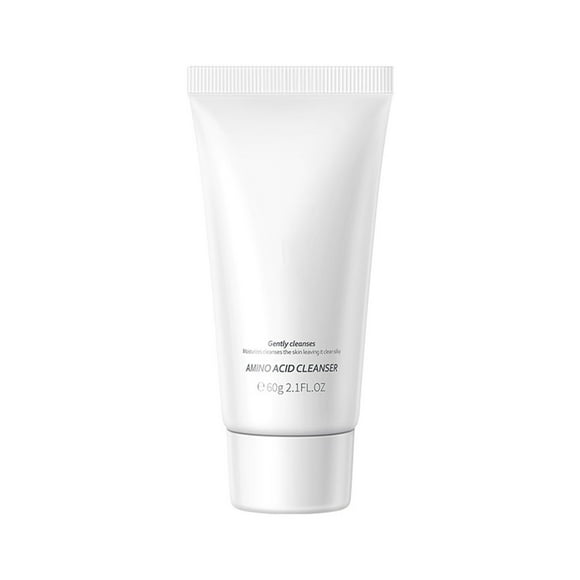 Clearance! Hydrating Gentle Foaming Cleanser Glycerin Panthenol Korean Wash for Dry Skin for Double Cleansing 60Ml (White)