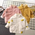 thumbnail image 4 of Esaierr Baby Boys Girls Winter Coat Long Sleeve Kids Toddler Fleece Jacket Warm Soft Casual Outerwear for 1-12Y, 4 of 5