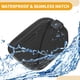 thumbnail image 5 of Tapa de la puerta del tanque de combustible para Ford F-150 2022-2025, cubierta de la tapa de llenado de combustible, tipo adhesivo, negro, ABS, 5 of 6
