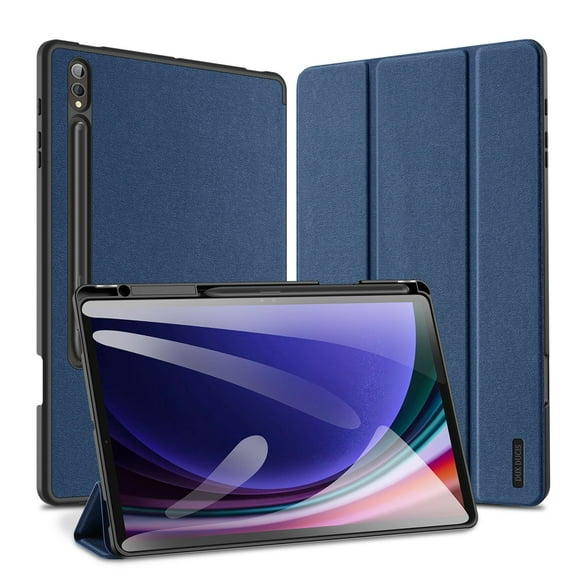Étui pour Tablette pour DUX DUCIS Samsung Galaxy Tab S10 Plus, Étui Intelligent en Cuir PU avec Porte-Crayon