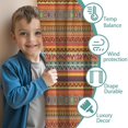 thumbnail image 3 of Blackout Kids Curtains,Boho Bohemia Geometric Line Art Childrens Insulated Curtains Set Of 2,Bedroom Essentials,Toddler Room Decor 52"x63"(132x160cm), 3 of 4