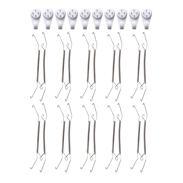 tamizeot 20x Invisible Plate Hangers in Various Display Heavy Sizes Duty Hanger 6Inch Plate 12 inch