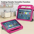 thumbnail image 6 of SUPNICE Kids Case for Fire Max 11 Tablet (13th Generation, 2023 Release), Fire Max 11 Tablet Case, Shockproof Lightweight Hanle Stand Case for All-New Amazon Kindle Fire Max 11 Tablet - Pink, 6 of 7