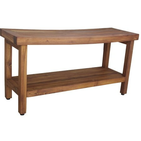 Aqua Teak Sumba Shower Seat Walmart Com