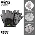 thumbnail image 1 of 1 par de guantes de entrenamiento para hombres y mujeres, levantamiento de pesas y transpirables para guantes ligeros, guantes de gimnasio para ejercicio, levantamiento de pesas, Fitness Fivean Guantes deportivos, 1 of 2