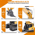 thumbnail image 4 of Juguete Excavadora RC 11 Canales, Recargable con Luz y Sonido, Regalo para Niños de 6+, 4 of 9